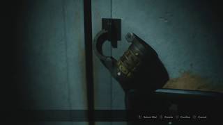 RESIDENT EVIL 2 2nd Floor Dial Lock Code [upl. by Phemia]