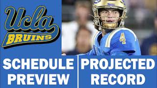 UCLA Football 2024 Schedule Preview amp Record Projection [upl. by Stoller]