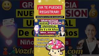 Pensión de 0 a 64 años 30 de julio fecha límite [upl. by Luap]