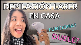 DEPILACIÓN LASER EN CASA l FUNCIONA  Mi experiencia [upl. by Auahsoj309]