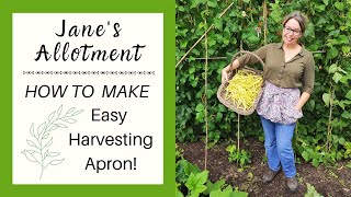 MAKE A HARVEST APRON THE EASY WAY [upl. by Ytima905]