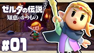 リンクを助けに行くのはゼルダ姫！？『ゼルダの伝説 知恵のかりもの』を実況プレイ 1 [upl. by Myrtie]