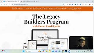 Is Legacy Builders Program Really Worth It  How To Get Results And Consistent Sales Review [upl. by Wallinga]