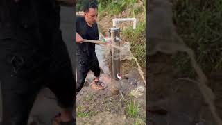 The muddy water purifier can purify river water and muddy water to solve the turbidity of well w [upl. by Marr]