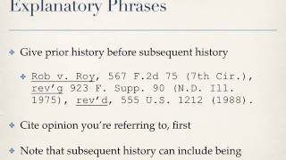 Prior amp Subsequent Case History [upl. by Tomasz202]