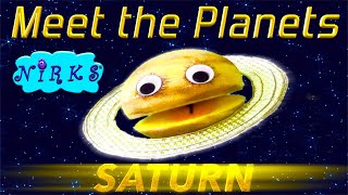 Meet the Planets Ep 6  Planet Saturn  Song about outer space  Astronomy for kids  The Nirks [upl. by Gothart551]