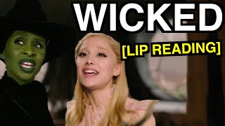 Wicked  Lip Reading 😂 [upl. by Willtrude]