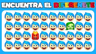 Encuentra el Emoji Diferente  Edición INTENSAMENTE 2 ⚡💧🔥  Fácil Medio Difícil Imposible [upl. by Sonstrom931]