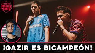 ¡GAZIR LOGRA EL BICAMPEONATO vs CHUTY [upl. by Chaudoin]