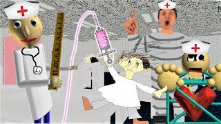 BALDI GOES TO MEDICAL SCHOOL  Baldis Basics MOD Baldis Hospital [upl. by Caritta790]