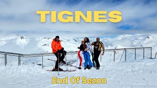 Skiing in May  Tignes  Val dlsere  End of sezon [upl. by Eninotna526]