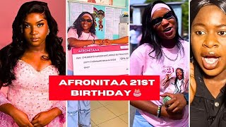 How Afronita Surprised Sick Kids with 6 Million amp Lots of Gifts At Her 21st Birthday Party 🥺 [upl. by Doehne]