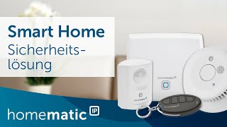 Smart Home Sicherheitslösung  einfach erklärt  Homematic IP [upl. by Mansur]