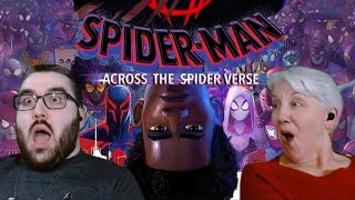 SPIDERMAN ACROSS THE SPIDERVERSE cannot end like this Movie Reaction  First Time Watching [upl. by Meedan]