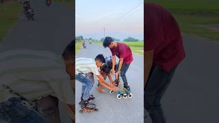 Heartwarming Reactions of Kids Learning to Skate 😢 skate skating shorts skate video trending [upl. by Nolahs592]