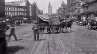 Trip down Market Street San Francisco 1906 [upl. by Rudman]