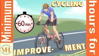 how many hours to train for Cycling improvement [upl. by Gide]