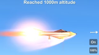 Hypersonic jet  SFS JET [upl. by Lednek]