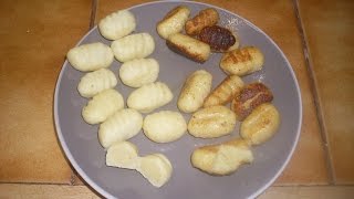 Comment faire des gnocchis traditionnels  RECETTE GNOCCHIS [upl. by Pavlov168]