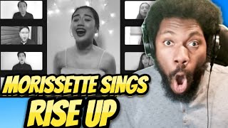 Morissette  Rise Up  Andra Day 2020 A CAPELLA cover ft 3rd Avenue ♡ REACTION VIDEO morissette [upl. by Sylvia]