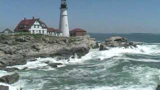 Lighthouses Maine and Coastline [upl. by Namyl792]