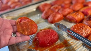 Roasting Roma Tomatoes for Canning [upl. by Eno489]