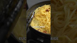 Spaghetti Carbonara wie in Italien 🇮🇹🍝 [upl. by Cleon]