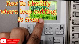 How To identify where loop cutting is fromest3 fire alarm systemfirealarmsystems firepanel [upl. by Tilford]