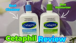 Cetaphil Review  Cetaphil Cleanser and Moisturizer  Cetaphil Cleanser  Cetaphil Moisturizer [upl. by Ieluuk496]