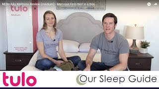 tulo Mattress Review Medium amp Coupons 2019  Mattress Firm Bed in a Box  Memory Foam Mattress [upl. by Naji557]