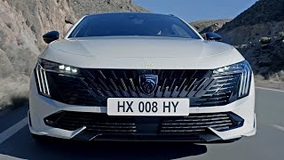 New Peugeot 508 PSE Facelift 2024  360HP 4WD PHEV  FIRST LOOK Exterior amp Interior [upl. by Entruoc499]