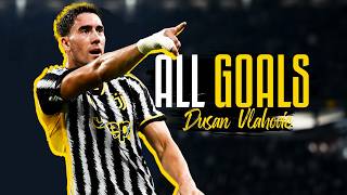 DUSAN VLAHOVIC ALL GOALS IN 2023 WITH JUVENTUS [upl. by Anjali671]