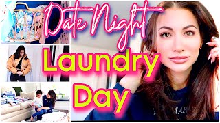 ✨ REAL ✨MOMMAS LAUNDRY DAY   Keeping it Together DITL  EARLY MORNING GRWM  Date Night GRWM [upl. by Martijn224]