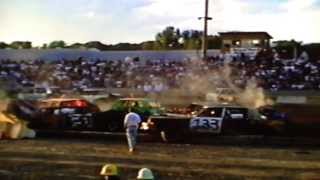 Labor Day Demolition Derby  The Hudsonville Community Fairgrounds 1999 [upl. by Euqinay]