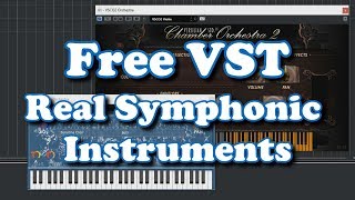 Free Realistic Symphonic Instruments VST plugins 2019 [upl. by Henden785]