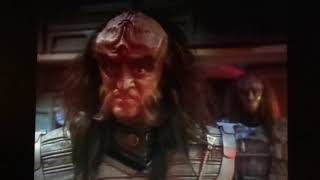 The Klingon Civil war begins Redemption Part 1 Star Trek The Next GenerationS4 E26 [upl. by Girovard]