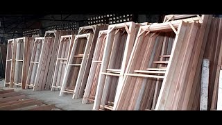 Timber Door Manufacturing Process [upl. by Sammer]