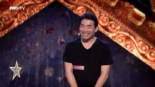 Românii au talent 2023 Keiichi Iwasaki la făcut pe Dragoș Bucur săși schimbe părerea despre magie [upl. by Marielle355]