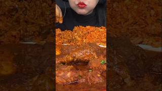 Asmr Eating Spicy Chicken Fried Rice Desi Village Style Chicken Curry Chilli Chicken amp Chips asmr [upl. by Nala]