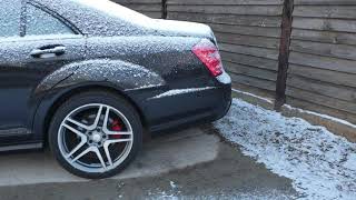 Mercedes S500 W221 cold start [upl. by Goldin]