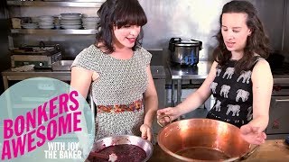 Making Blackberry Jam at Sqirl with Joy the Baker  Food Network [upl. by Possing]