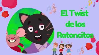 El Twist de los Ratoncitos  Cancion Infantil  Michiguau  Juguemos Con El Reino Infantil [upl. by Noteek]