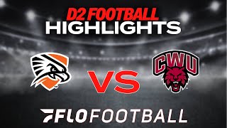 Highlights UT Permian Basin vs Central Washington Football  2024 Lone Star [upl. by Adey68]