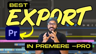 Best Export Settings for Premiere Pro 2024  Beginners Tutorial [upl. by Galina308]