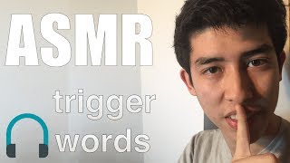 ASMR đź‘„Trigger Words đź‘„ Sleep Tingles sk sk  Mouth Sounds [upl. by Queston888]