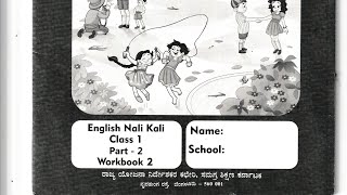 English Nali Kali Class 1 Part 2 Workbook 2 [upl. by Sauder762]