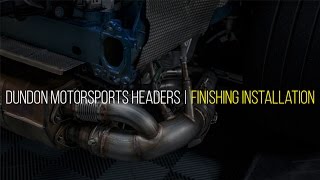 Dundon Motorsports 991 GT3 Exhaust Headers  E5 Finishing Install [upl. by Maccarthy]