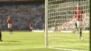 Malouda goal vs Manchester Community Shield [upl. by Richers]