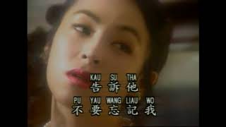 Ciu Cui Ti Tang O Mandarin Chinese Songlyric [upl. by Ainavi]