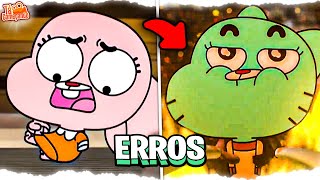 22 ERROS BIZARROS QUE VOCÊ NÃO VIU em GUMBALL  Parte 3 [upl. by Eanel]